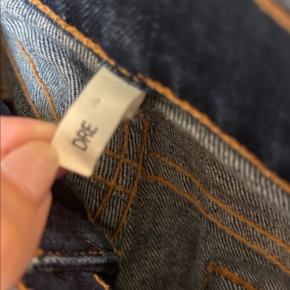 Rag & Bone Dre Dark Blue Straight Leg Jeans - Picture 6 of 7